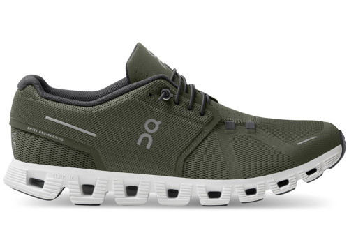 On Running Cloud 5 Olive Green White