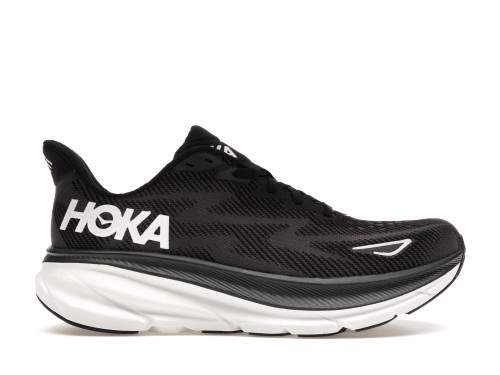 Hoka One One Clifton 9 Black White