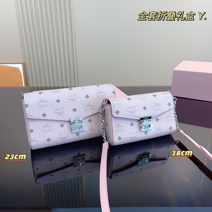  Handbags MCM  mom size:23*5*14 cm