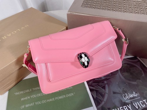 Handbags Bvlgari 292104950 size:22*15*4.5 cm