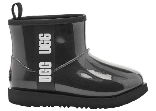 UGG Classic Clear Mini II Boot Black (Kids)