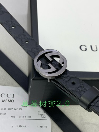 Streetwear  Belt Gucci 160291
