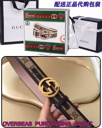 Streetwear  Belt Gucci 160299