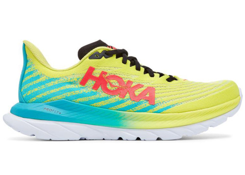 Shoes Hoka One One Mach 5 Evening Primrose Scuba Blue