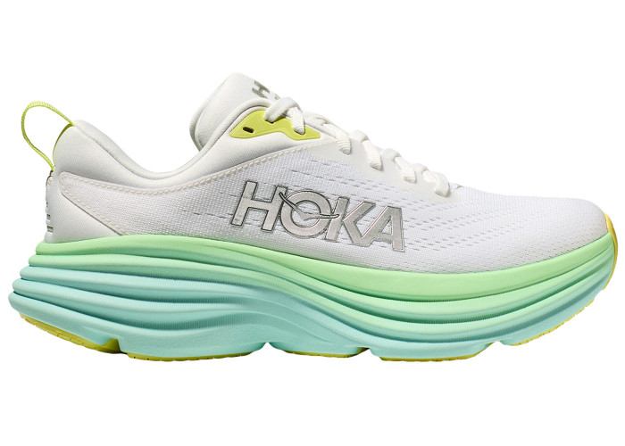 Hoka One One Bondi 8 Blanc De Blanc Sunlit Ocean (Women's)