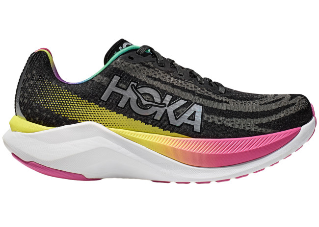 Hoka One One Mach X Black Silver Multi-Color (Women's)