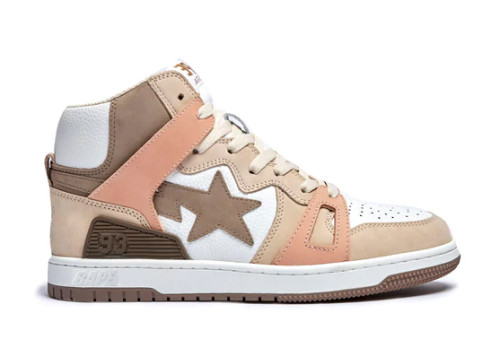 A Bathing Ape Bape Sta 93 Hi Brown