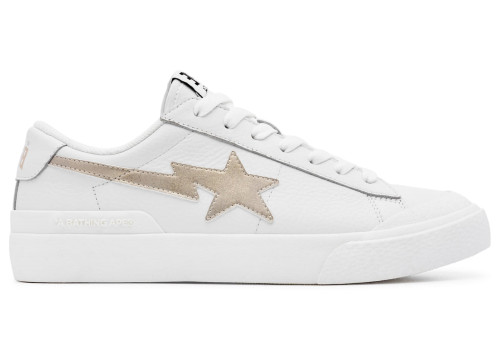 A Bathing Ape Mad Sta White Gold