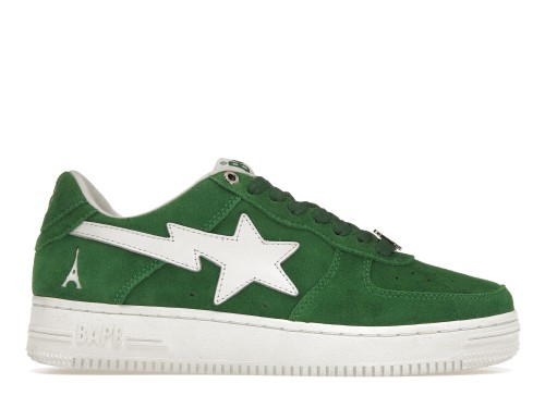 A Bathing Ape Bape Sta Low Highsnobiety Not In Paris Green