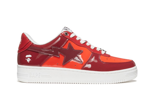 A Bathing Ape Bape Sta Low Color Camo Combo Red