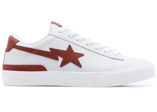 A Bathing Ape Mad Sta White Red