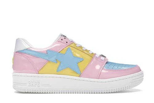 A Bathing Ape Bape Sta Low Tri-Color Pink (2018)