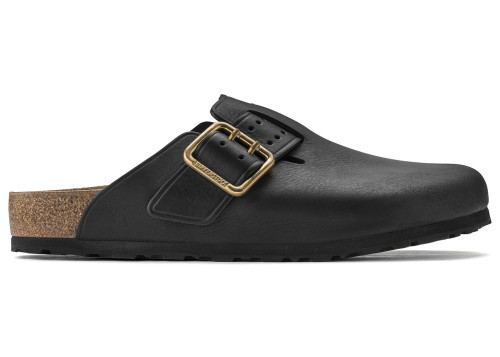 Birkenstock Boston Bold Leather Black