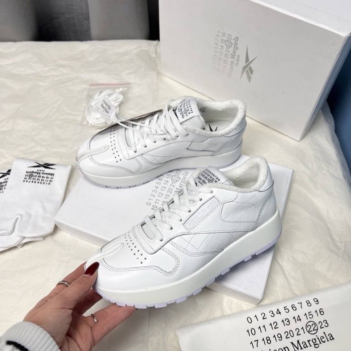 Reebok Classic Leather Tabi Project 0 CL Maison Margiela White