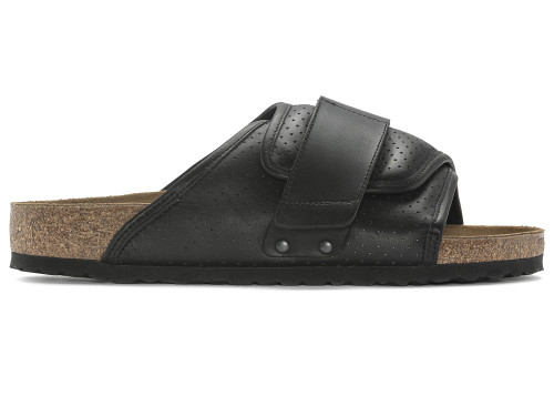Birkenstock Kyoto Padded Leather Puff Pack Black