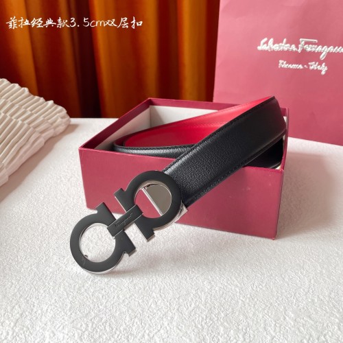 Streetwear Belt Ferragamo 321449 size:3.5cm