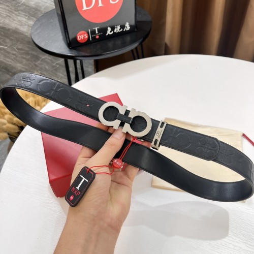 Streetwear Belt Ferragamo 320302 size:3.5cm