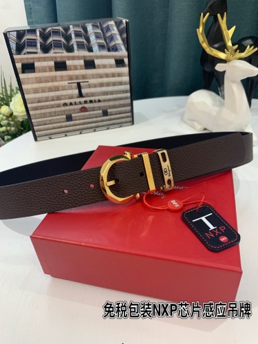 Streetwear Belt Ferragamo 319204 size:3.5cm