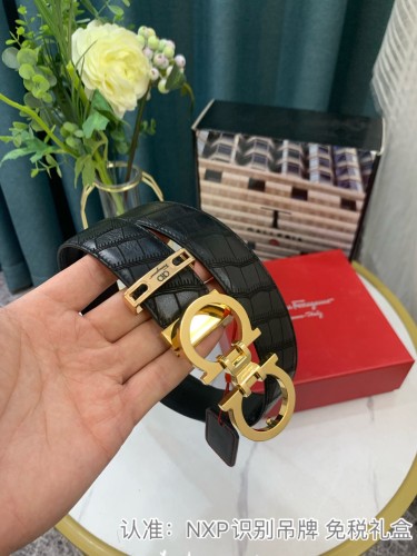 Streetwear Belt Ferragamo 319115 size:3.5cm