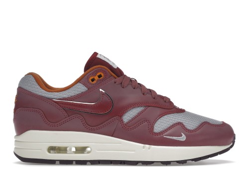 Nike Air Max 1 Patta Waves Rush Maroon (without Bracelet)