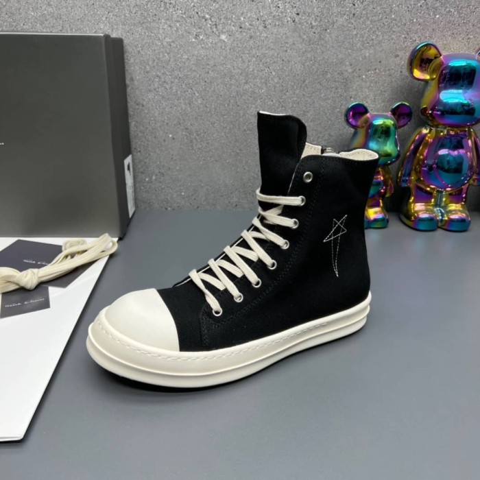 Rick Owens DRKSHDW Luxor High Black Pearl