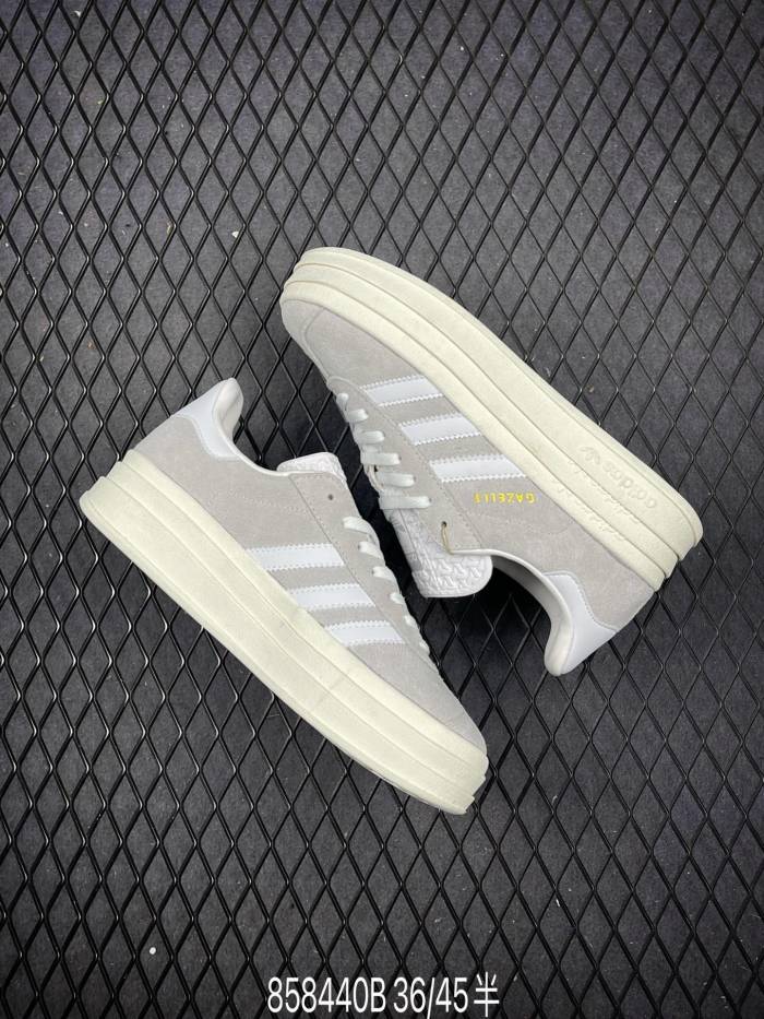 adidas Gazelle Bold Grey White (Women's)