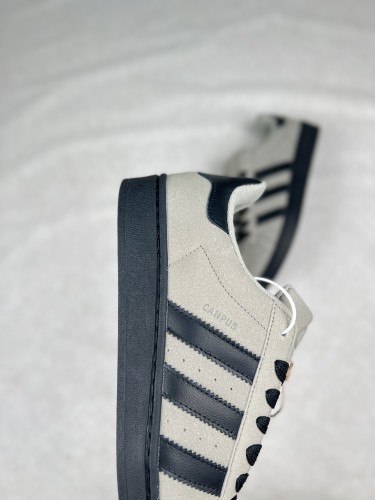 adidas Campus 00s Silver Pebble Core Black