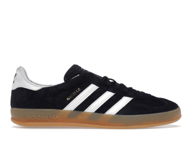 adidas Gazelle Black White Gum