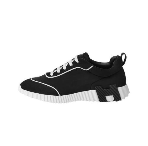 Hermes Bouncing sneaker Black white