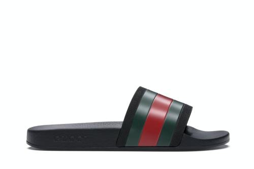 Gucci Rubber Slides Red Green 308234 GIB10 1098
