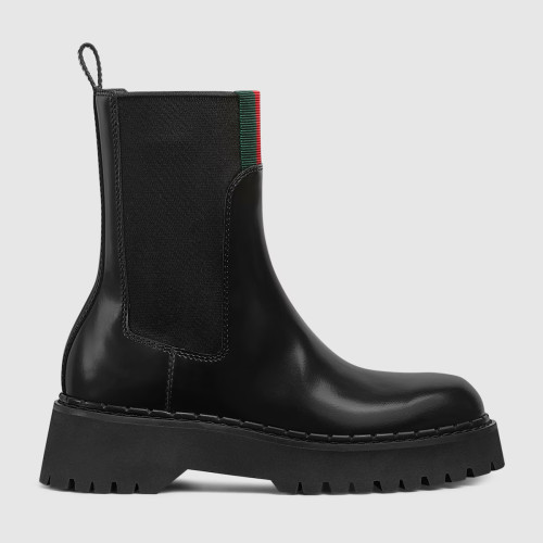 Gucci Women's boot with Web 806398 AAD6T 1052