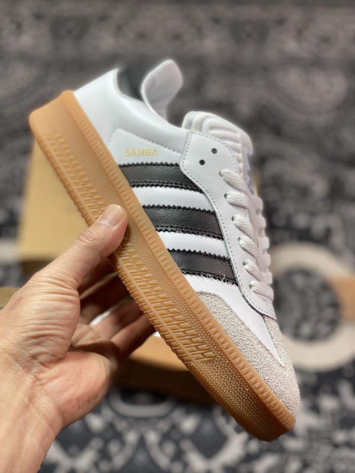 adidas Samba XLG White Black Gum