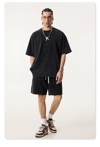 Oversized T-shirt and shorts set 8 colors Customized logo Balenciaga