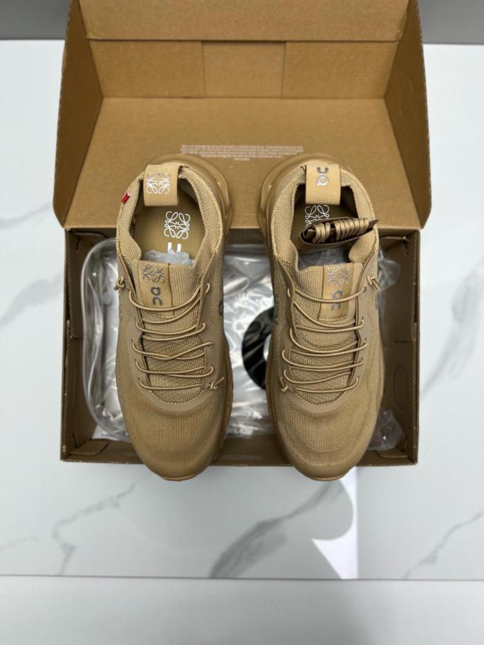 LOEWE Cloudtilt Low Top Casual Shoes Light Umber