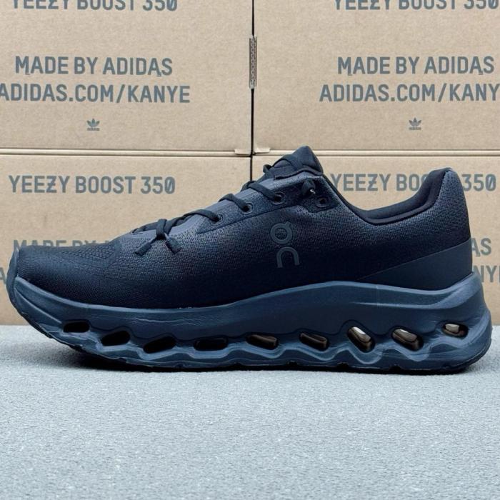 On Anti Slip Wear Resistant Low Top Casual Running Shoes Men's Black