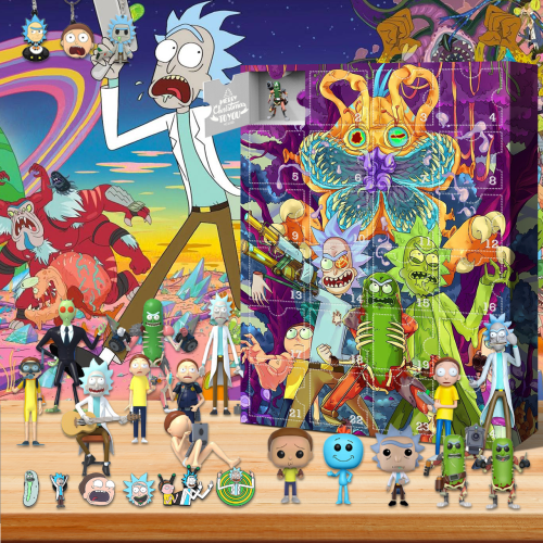 2021 Rick and Morty Advent Calendar - Contains 24 gifts