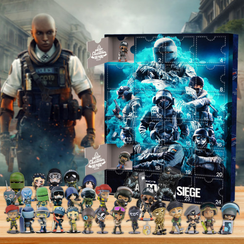 Advent calendar - Tom Clancy's Rainbow Six Siege🎁Contains 24 gifts