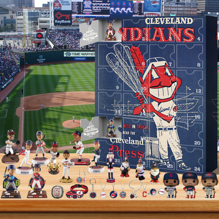 Advent calendar - Cleveland Indians🎁 The best gift choice for fans