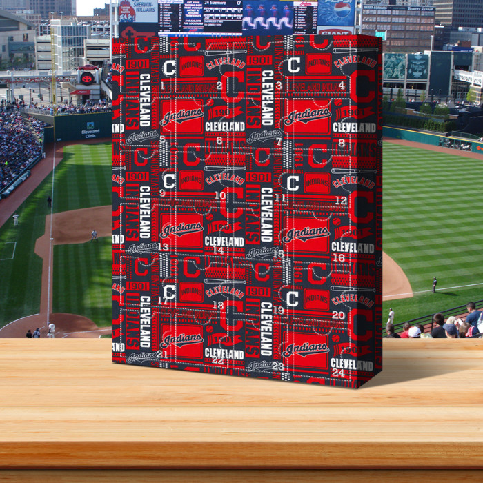 One of my favorite teams (Cleveland Indians) - Advent Calendar