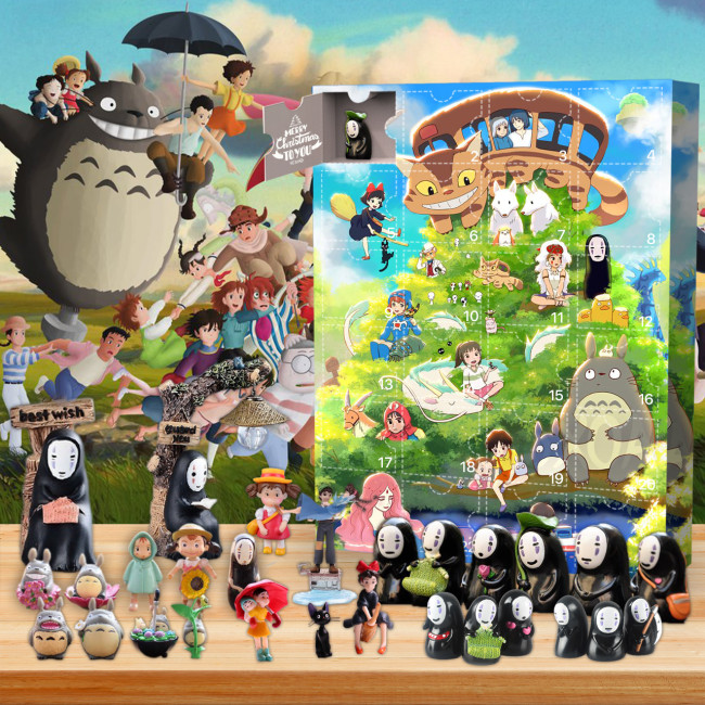 2021  Miyazaki Hayao Collection Advent Calendar - Contains 24 gifts