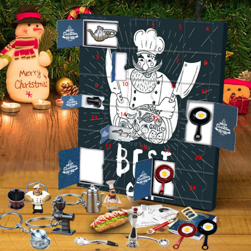 Kitchen Cooking Advent Calendar 2021 - Contains 24 gifts