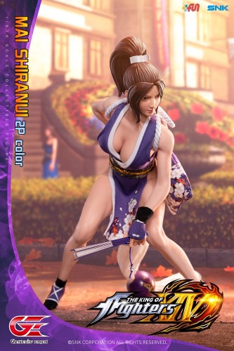 (In Stock)Genesis Emen King of Fighters Mai Shiranui 1/6 Seamless Movable Figure KOF-MS02
