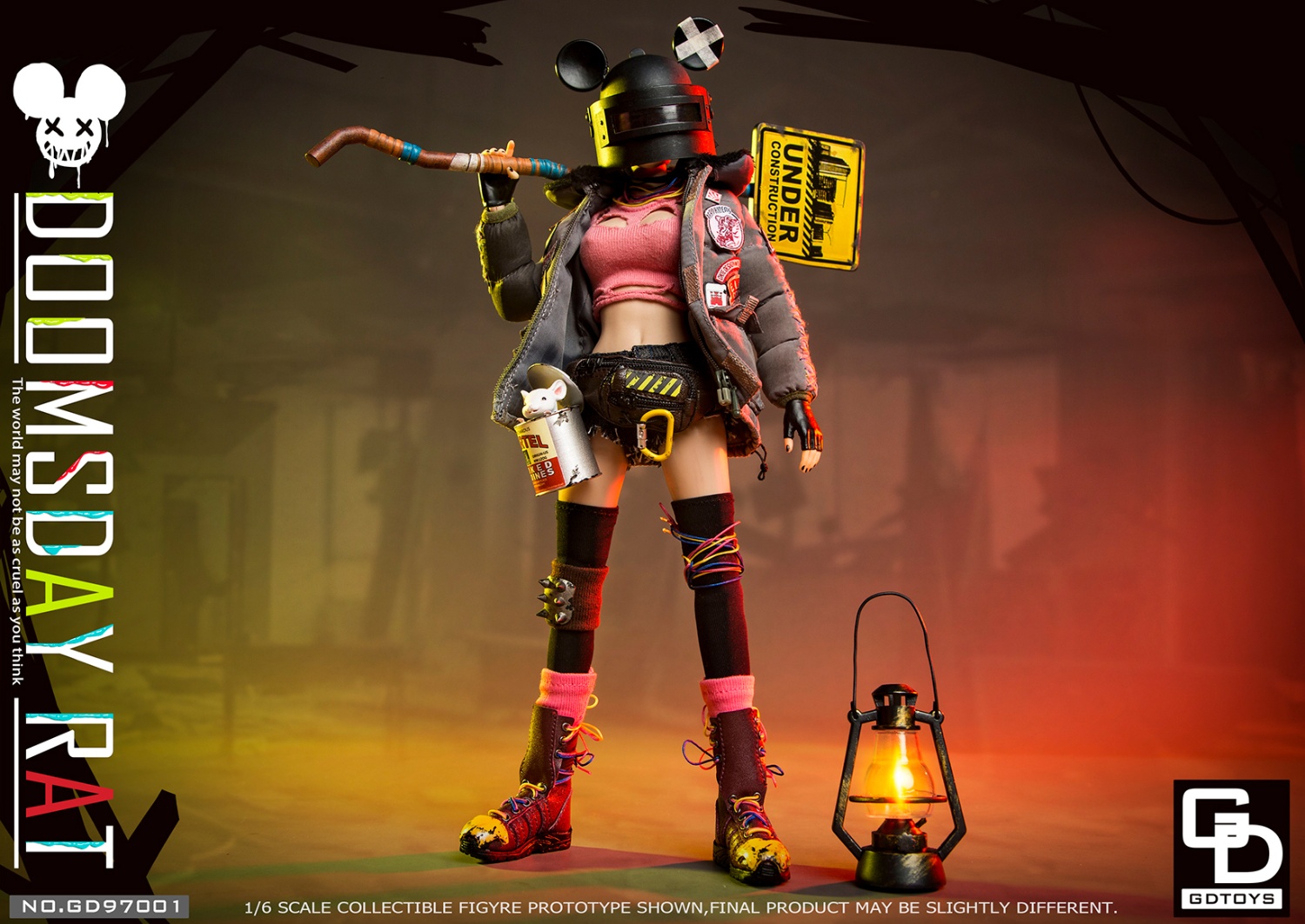US$ 170.00 - GD Toys 1/6 DoomsdayRat NO.GD97001 Realistic
