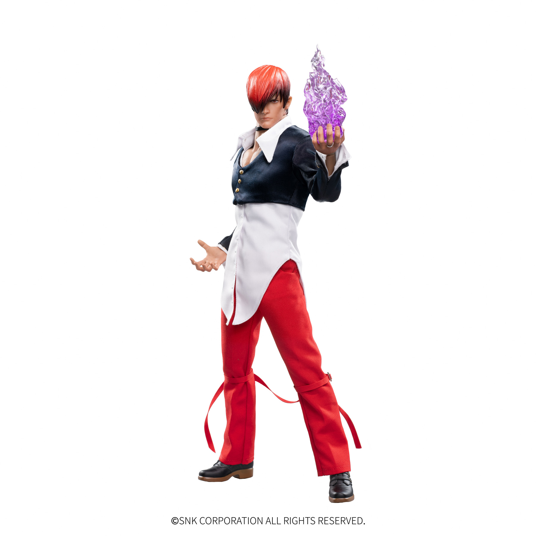 美品 フィギュア GENESIS EMEN THE KING OF Fighters14 IORI YAGAMI Toy Review: Genesis Emen Iori Yagami KOF XIV (DLC Costume