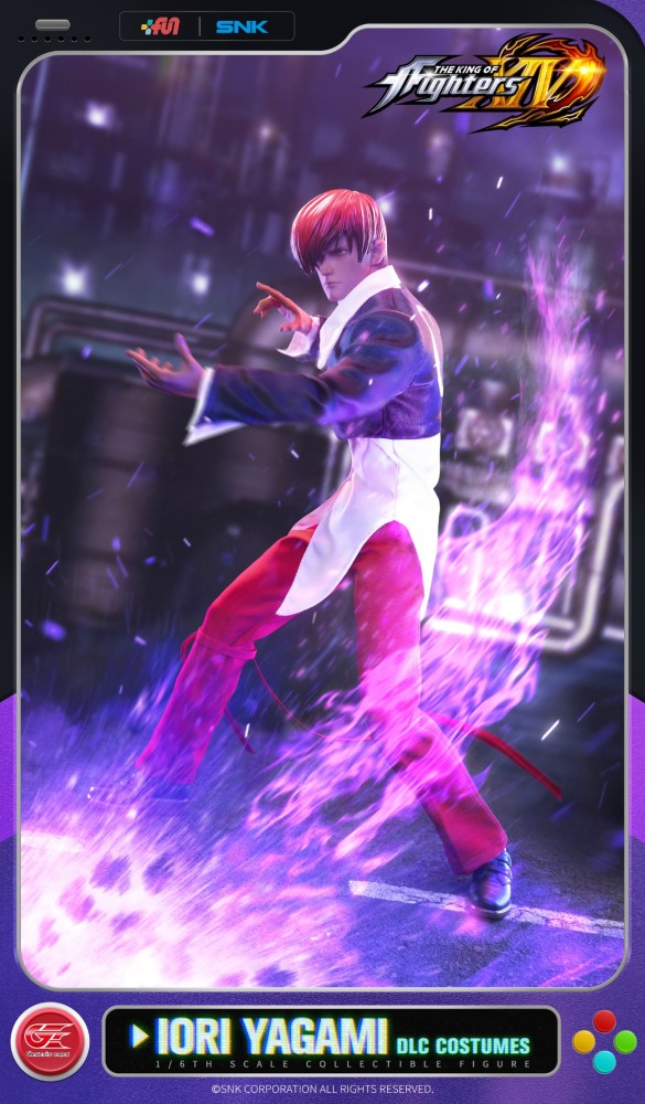 (In Stock)Genesis Emen The King of Fighters(XIV) --Iori Yagami 1/6 Scale KOF-IR02