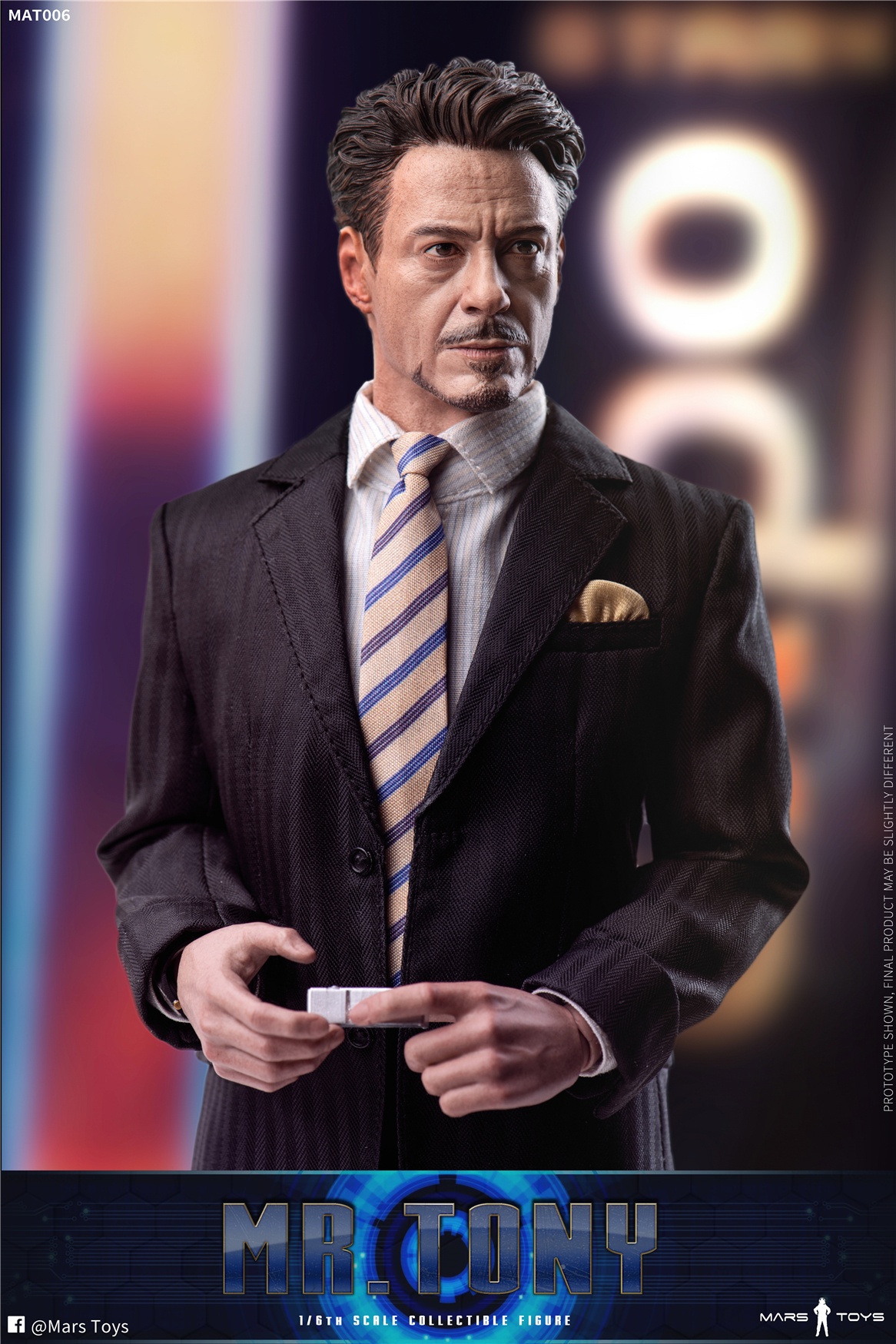 US$ 145.00 - (In Stock)Mars Toys Mr. Tony MAT006 1/6 scale