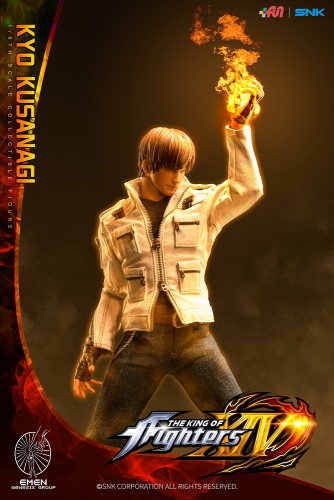 (In Stock)Genesis Emen King of Fighters XIV 1/6 Scale Collectible Figure Kyo Kusanagi KOF-KY01