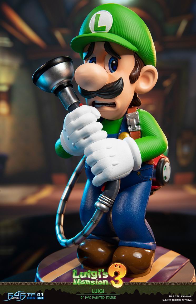 First 4 Figures' Luigi's Mansion 3 Figure Is Appropriately Spooky