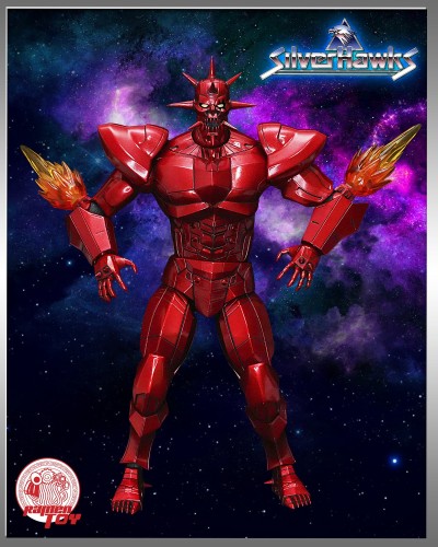 (Pre-Order)Ramen Toy SilverHawks 1/12 Mon*Star action figure SH02