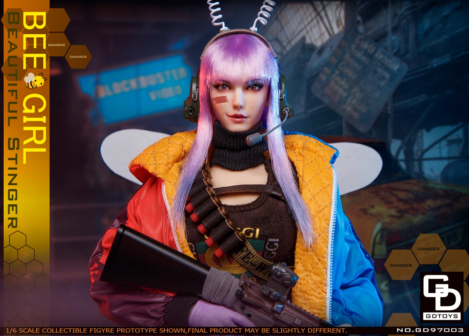 US$ 168.00 - GD Toys 1/6 END BEE GIRL NO.GD97003 - www